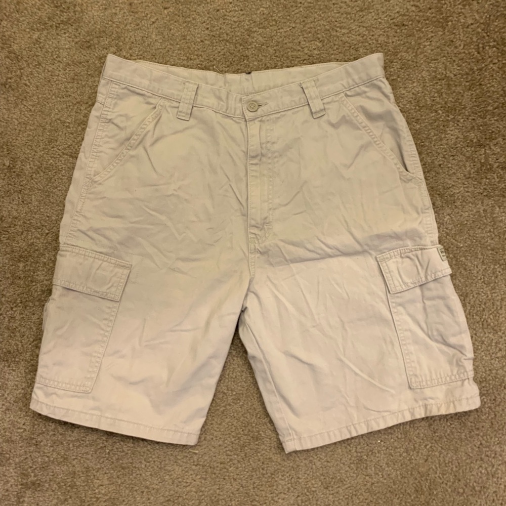 Mens Wrangler Khaki Shorts